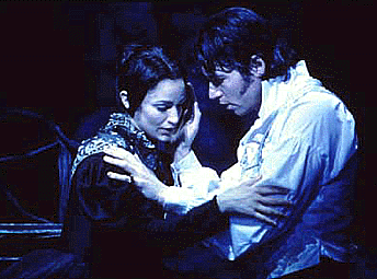 Marla Schaffel and James Barbour in Jane Eyre